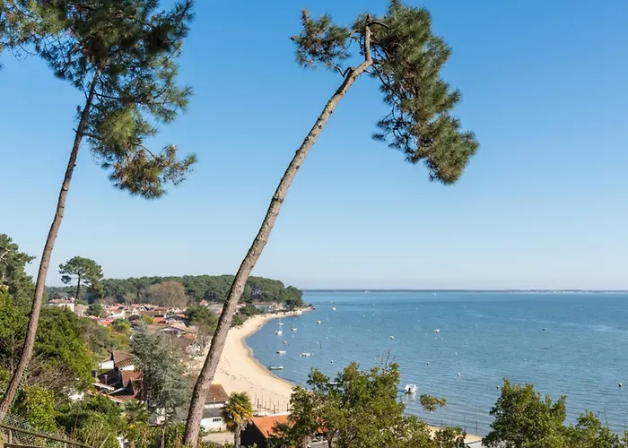 Proche & Casino Avec Balcon Et Parking Prive, - Fr-1-319-110 Аркашон