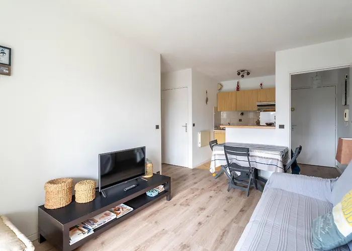 Proche & Casino Avec Balcon Et Parking Prive, - Fr-1-319-110 Аркашон